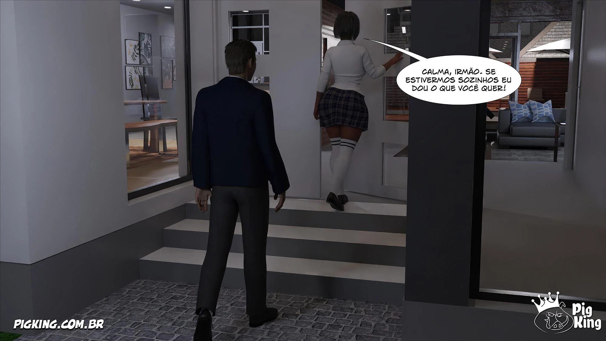 Safadeza Explícita: Quadrinhos Eróticos em 3D de Doctor Brandie 49