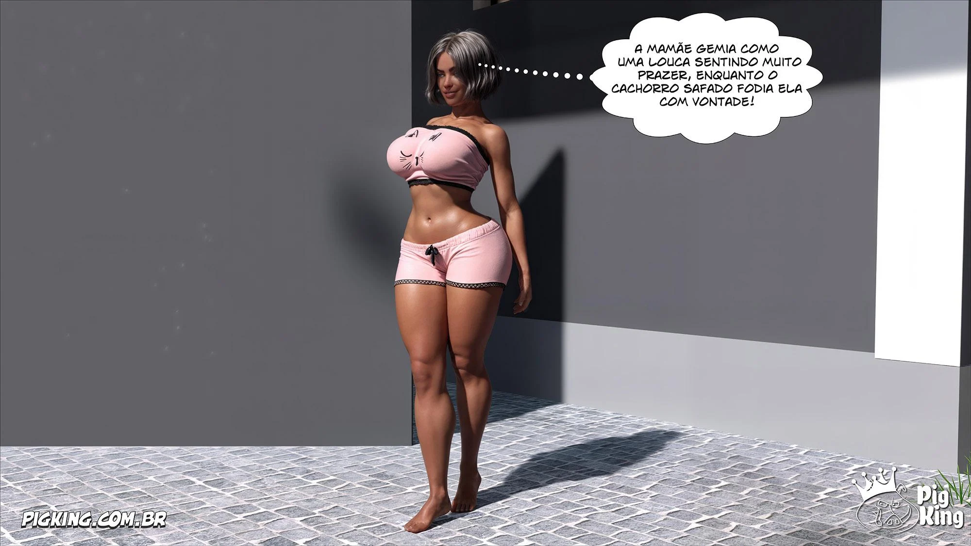 Descubra as Safadezas da Médica Brandie em Quadrinhos 3D Explícitos