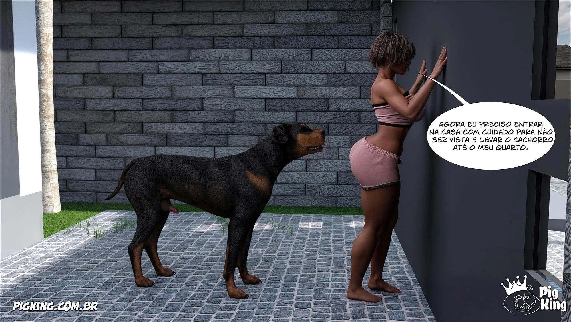 Descubra as Safadezas da Médica Brandie em Quadrinhos 3D Explícitos
