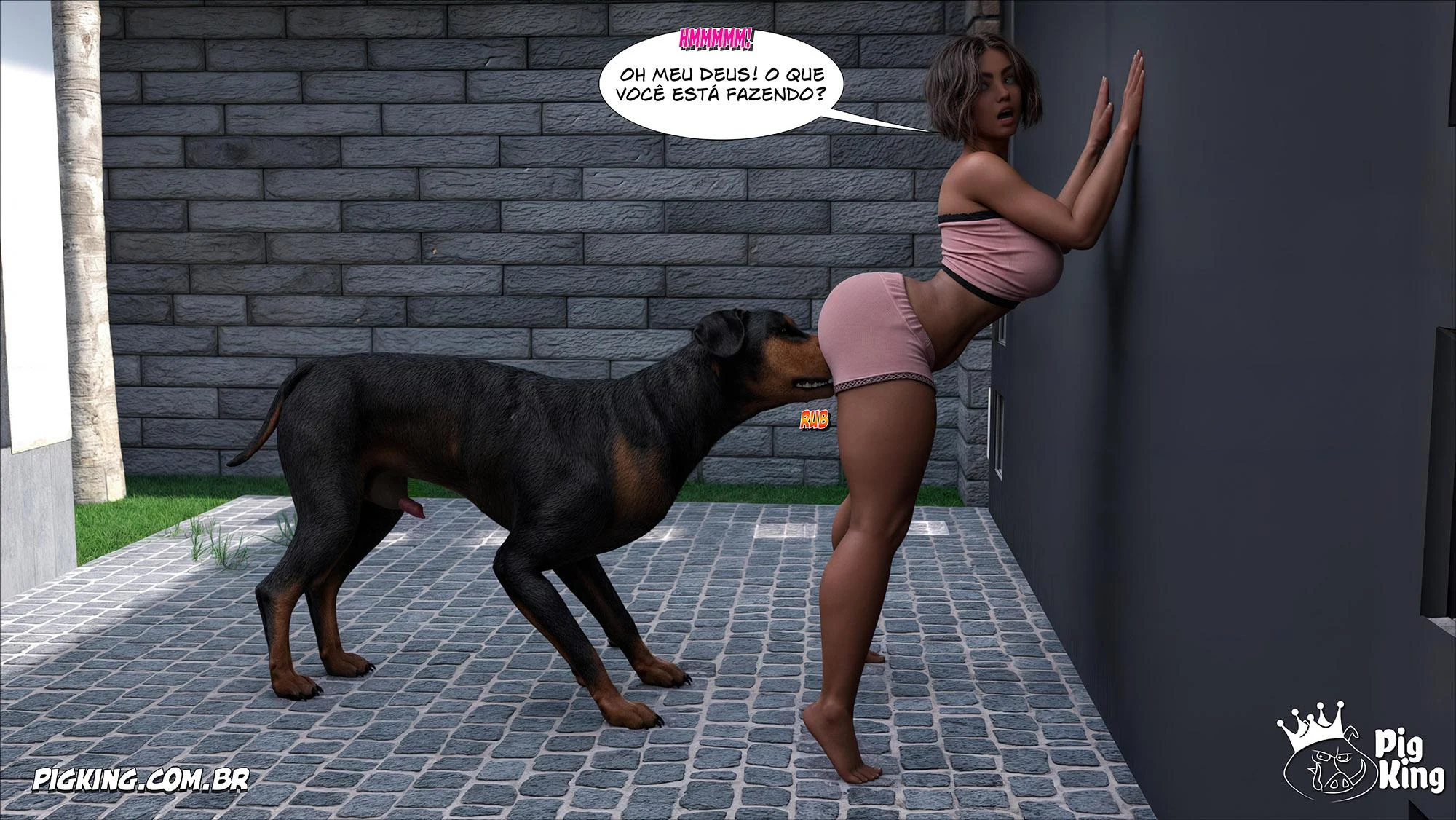 Descubra as Safadezas da Médica Brandie em Quadrinhos 3D Explícitos