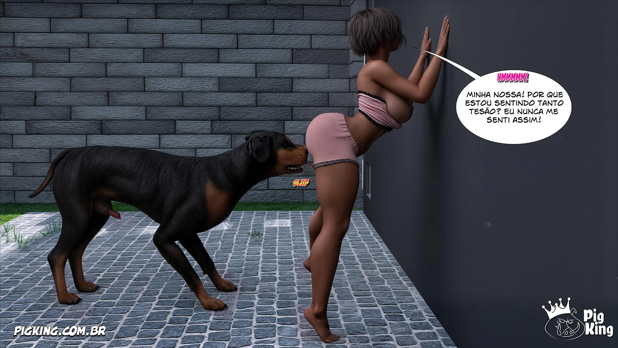 Descubra as Safadezas da Médica Brandie em Quadrinhos 3D Explícitos