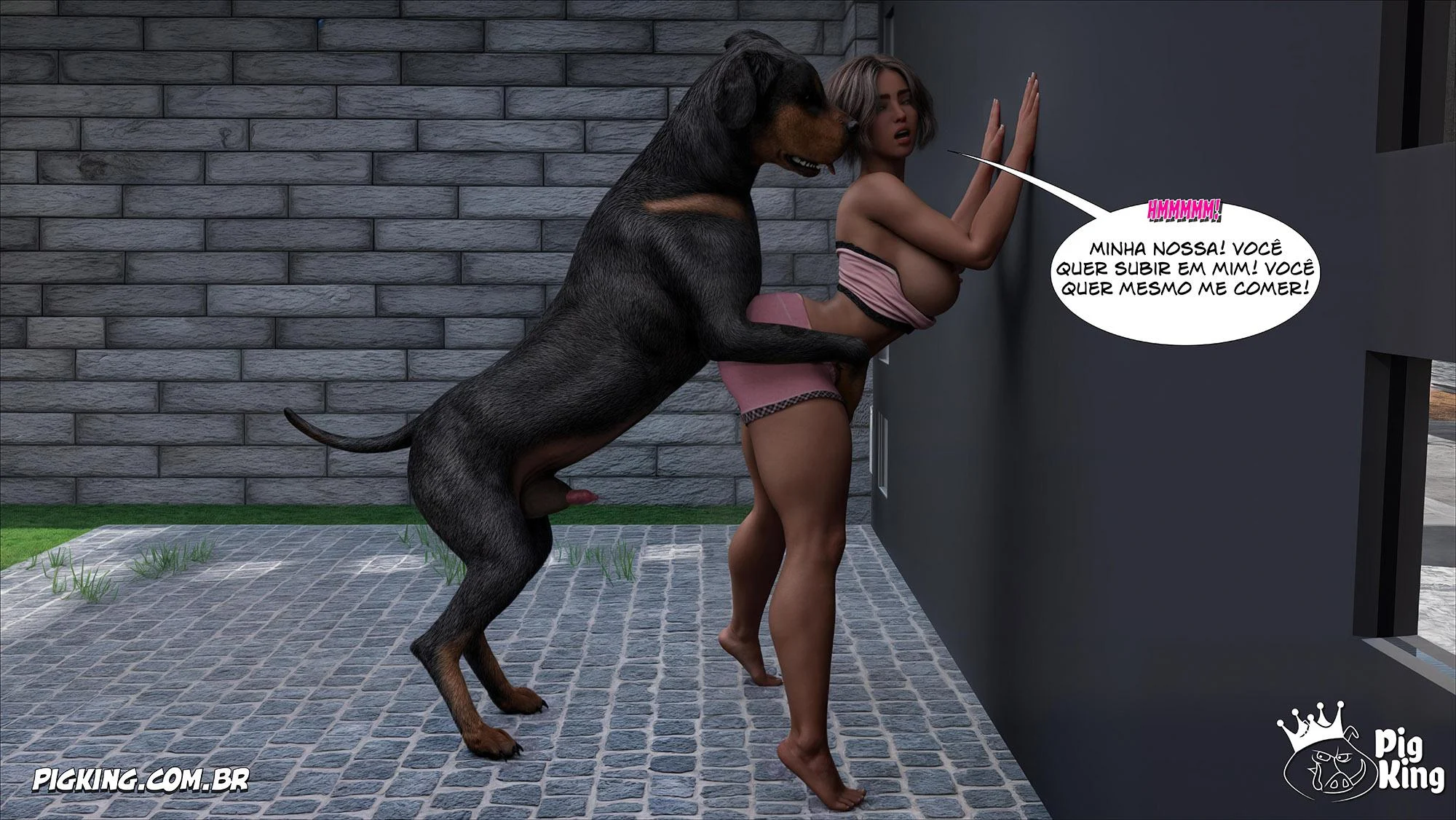 Descubra as Safadezas da Médica Brandie em Quadrinhos 3D Explícitos