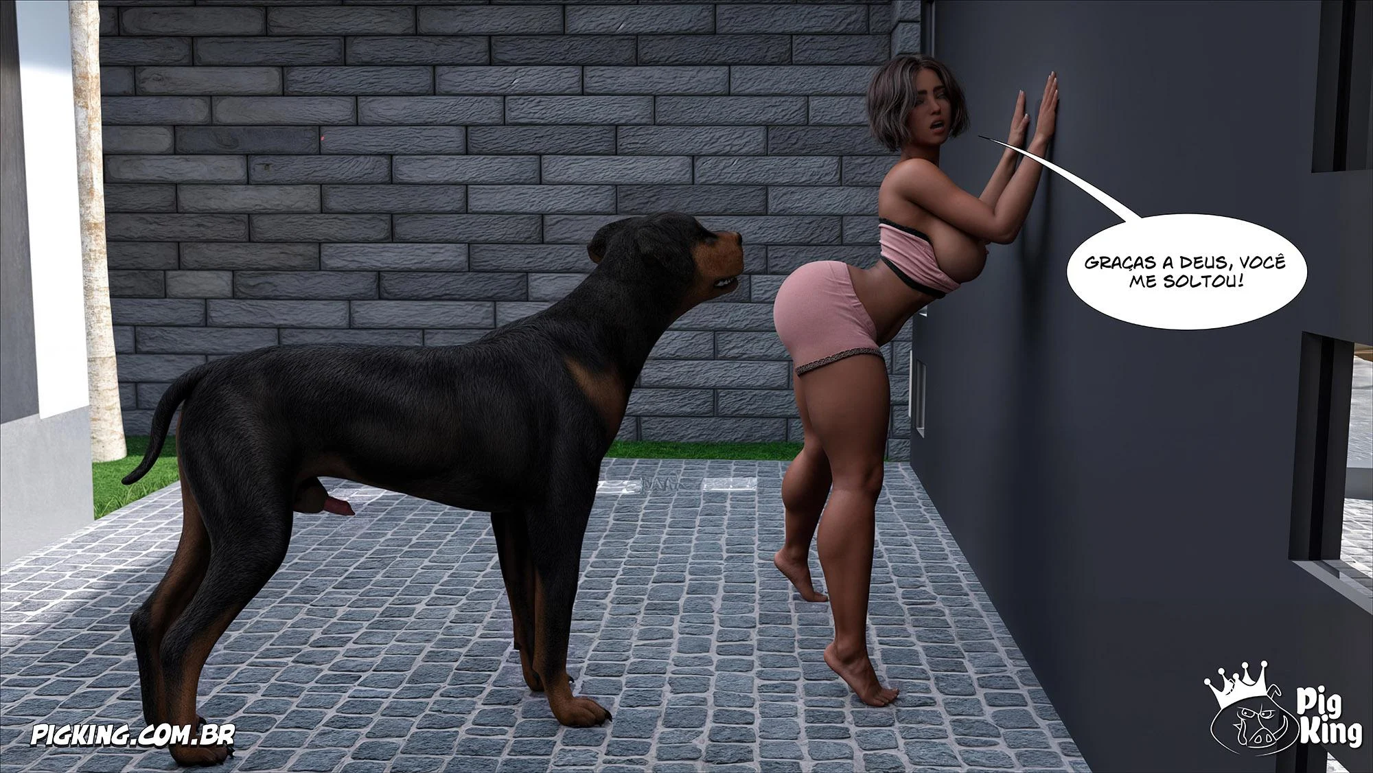 Descubra as Safadezas da Médica Brandie em Quadrinhos 3D Explícitos