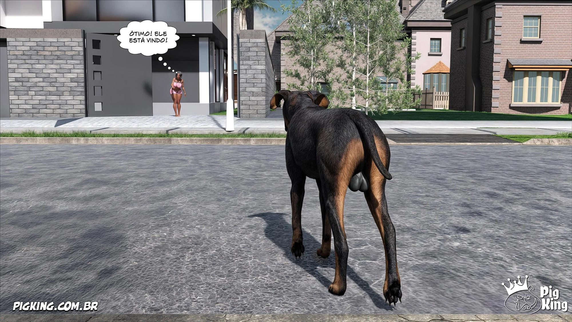 Descubra as Safadezas da Médica Brandie em Quadrinhos 3D Explícitos
