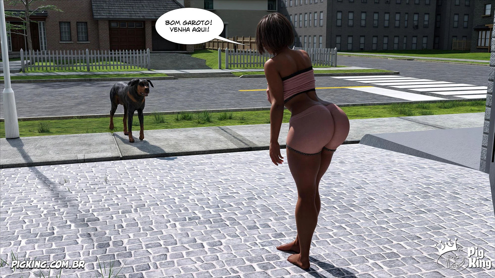 Descubra as Safadezas da Médica Brandie em Quadrinhos 3D Explícitos