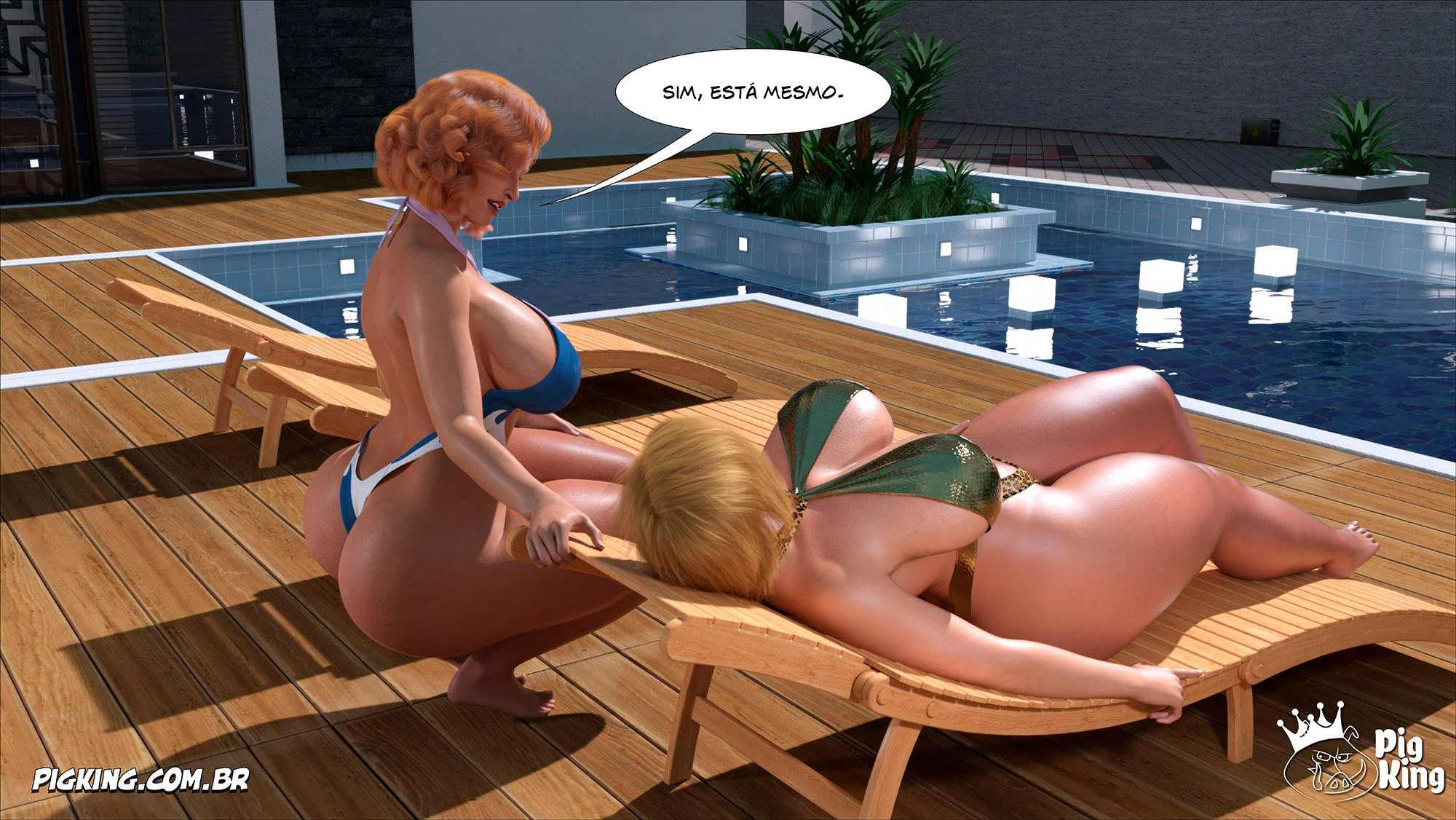 Dona Helena Madura: Aventuras Explícitas em 3D Para Adultos