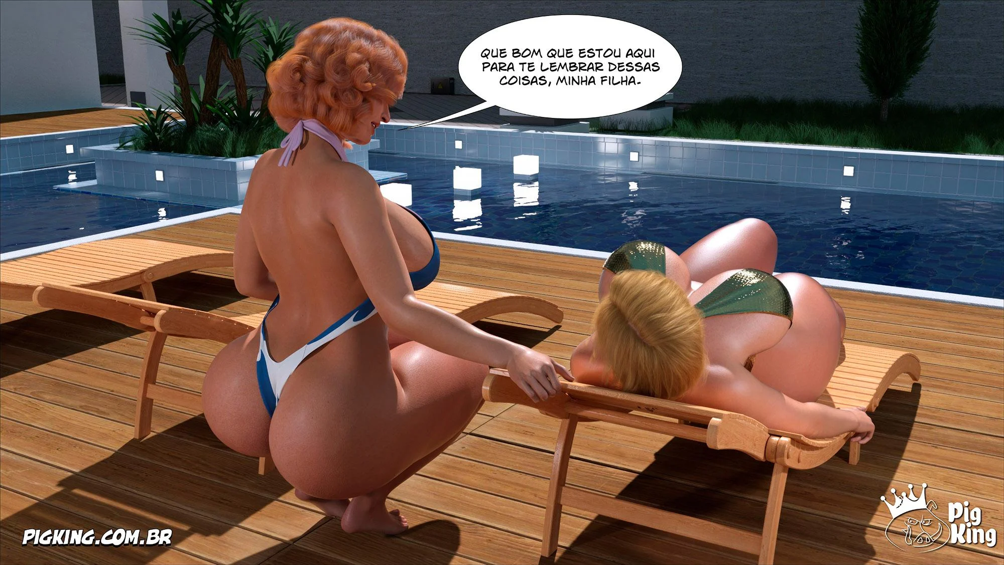 Dona Helena Madura: Aventuras Explícitas em 3D Para Adultos