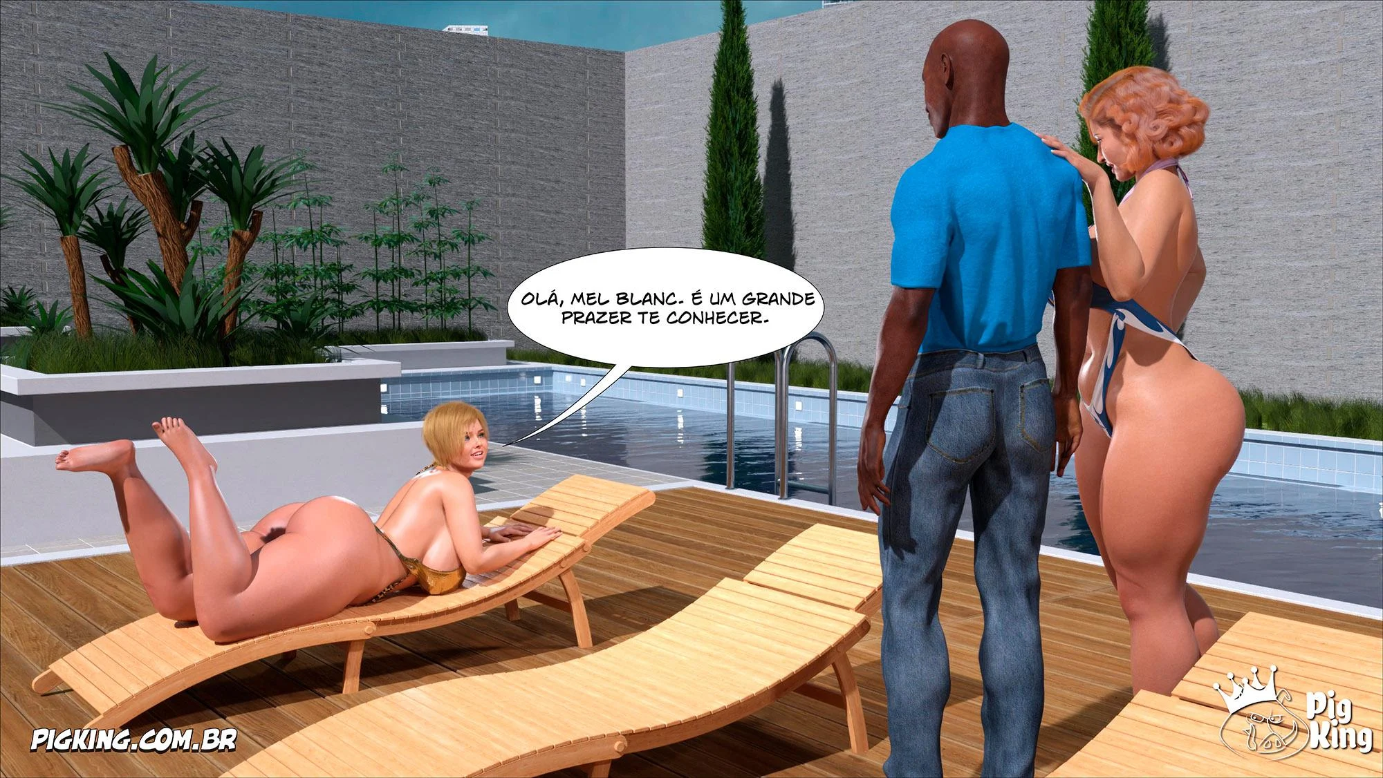 Dona Helena Madura: Aventuras Explícitas em 3D Para Adultos