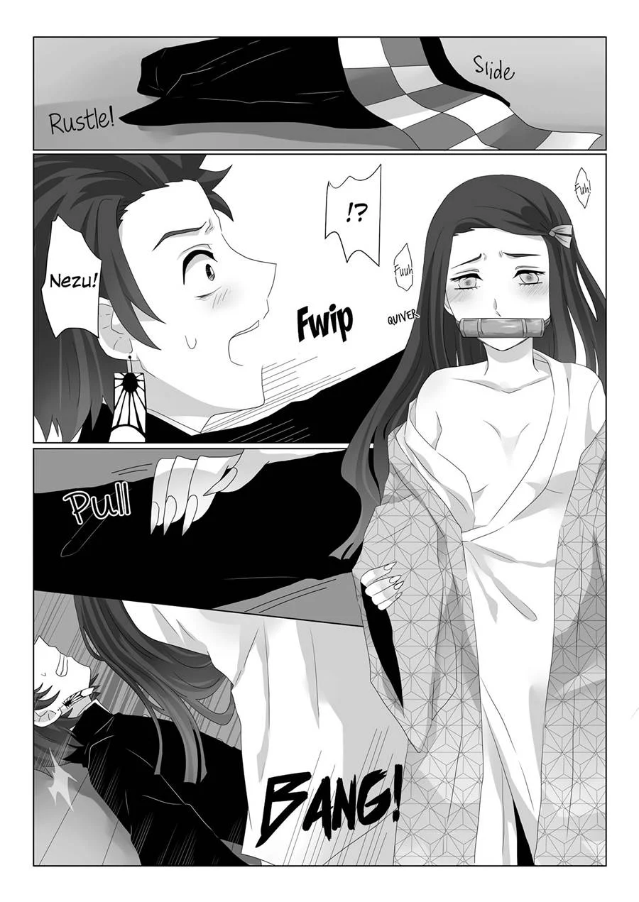 Fodas Explícitas com a Donzela Caída de Kimetsu no Yaiba em HQ