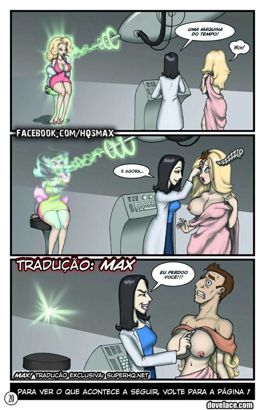 Delícia Temporal: HQ Explícita de Putaria e Fetiche em Desenho Animado