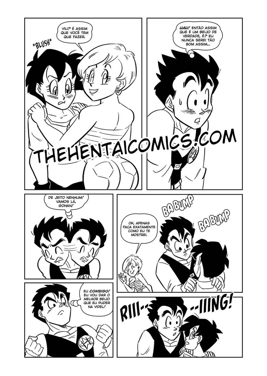 Aula de Sexo Explícito com as Garotas de Dragon Ball na Escola