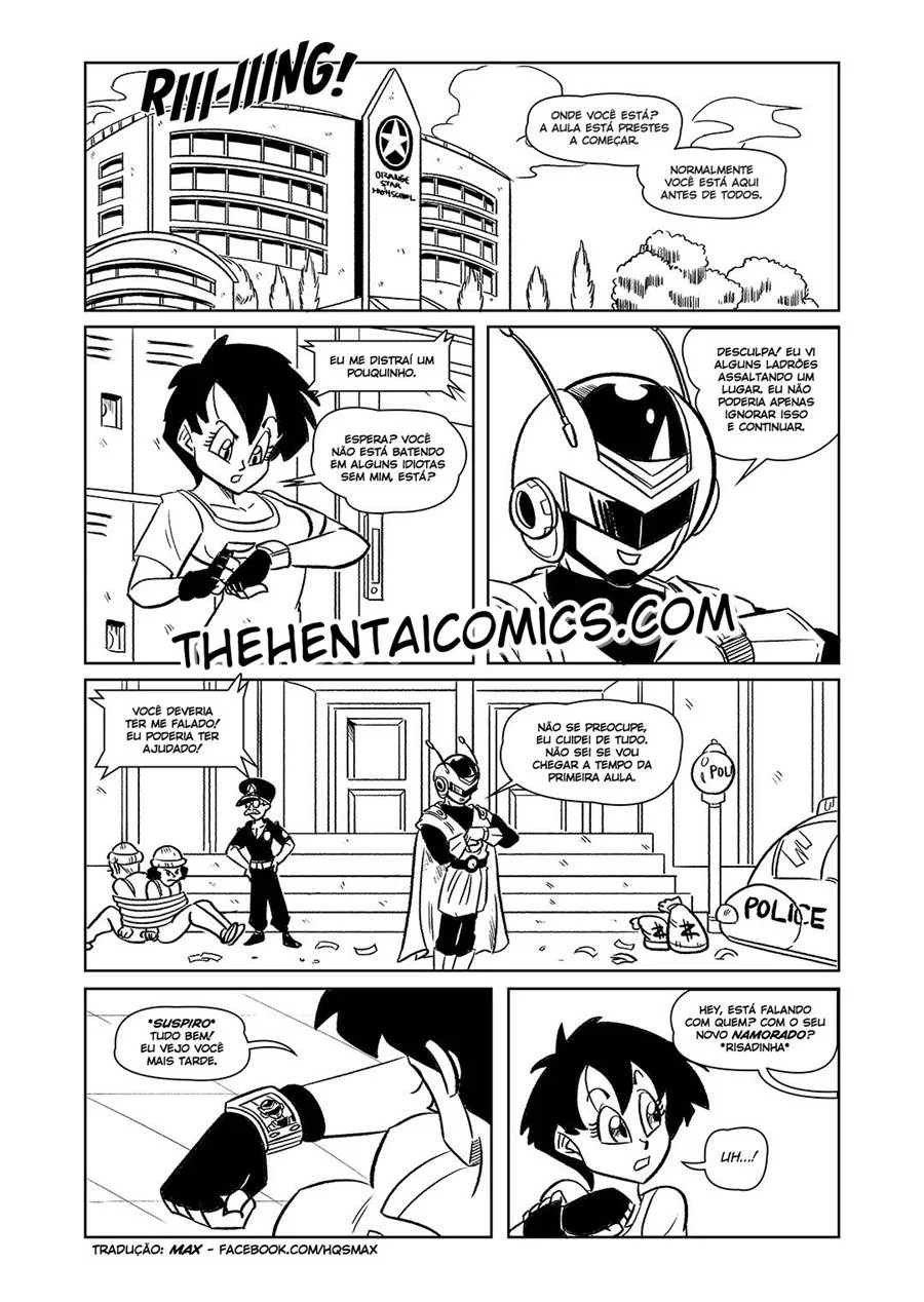 Aula de Sexo Explícito com as Garotas de Dragon Ball na Escola
