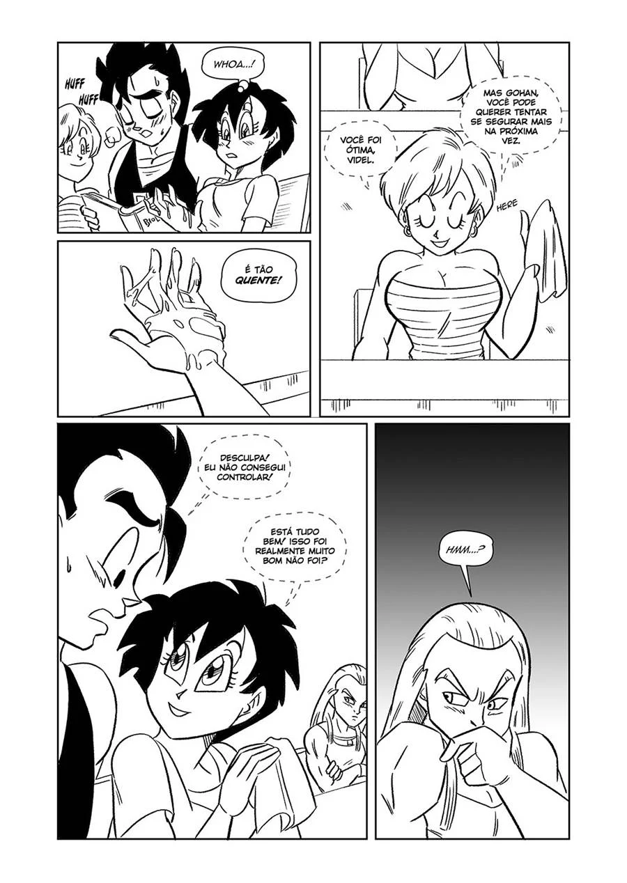Aula de Sexo Explícito com as Garotas de Dragon Ball na Escola