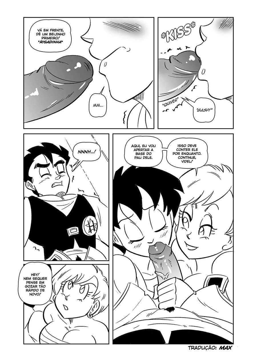 Aula de Sexo Explícito com as Garotas de Dragon Ball na Escola