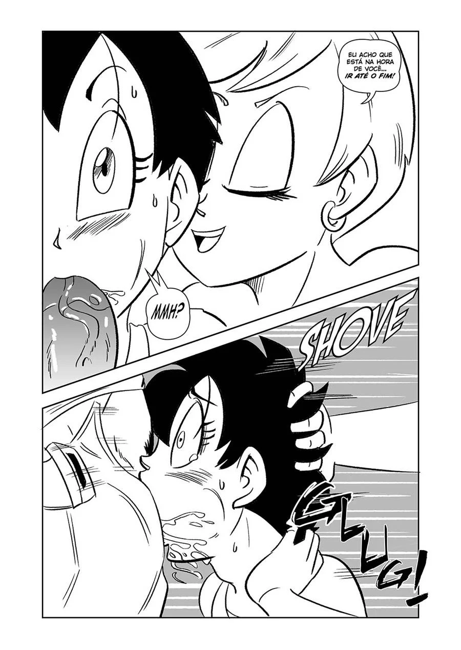 Aula de Sexo Explícito com as Garotas de Dragon Ball na Escola