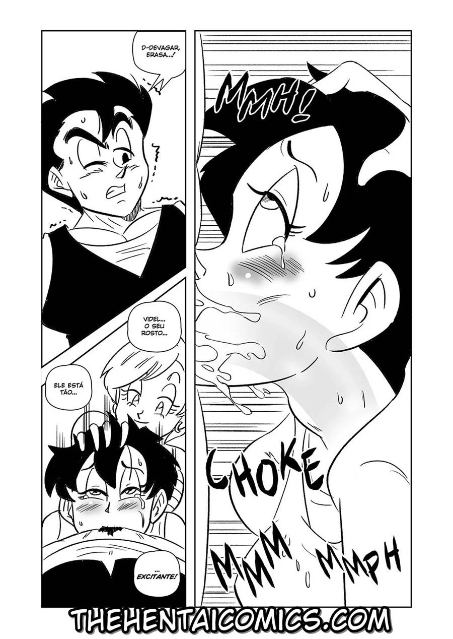 Aula de Sexo Explícito com as Garotas de Dragon Ball na Escola