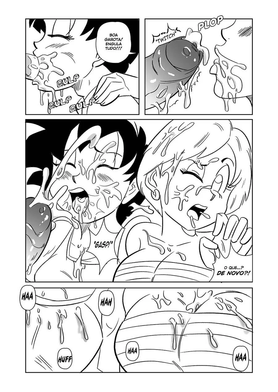 Aula de Sexo Explícito com as Garotas de Dragon Ball na Escola