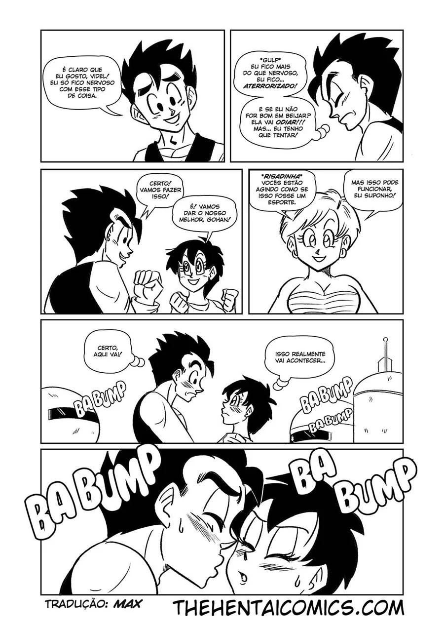 Aula de Sexo Explícito com as Garotas de Dragon Ball na Escola