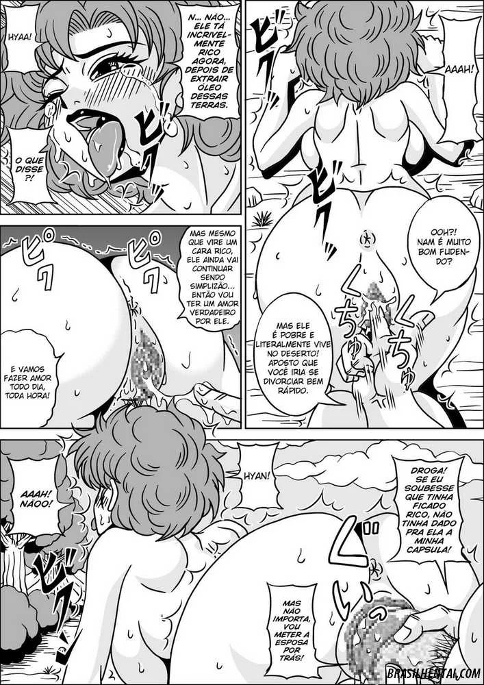 Goku e Mestre Kame em Orgia Explícita: Suruba Proibida no Mundo das Artes Marciais