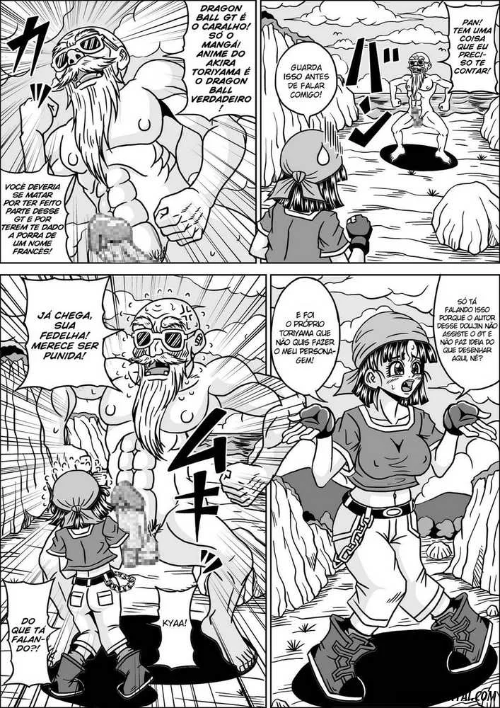 Goku e Mestre Kame em Orgia Explícita: Suruba Proibida no Mundo das Artes Marciais