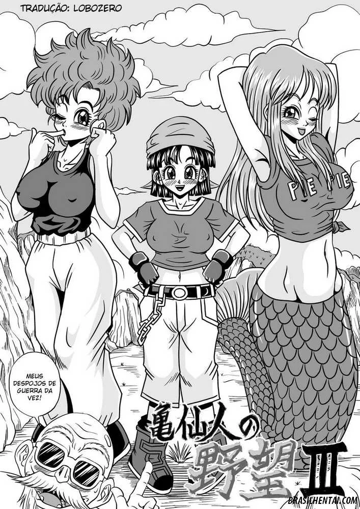 Goku e Mestre Kame em Orgia Explícita: Suruba Proibida no Mundo das Artes Marciais