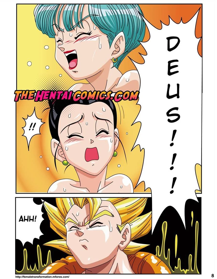 Dragon Ball H: Aventuras Eróticas dos Guerreiros Sayajins em Cenas Explícitas