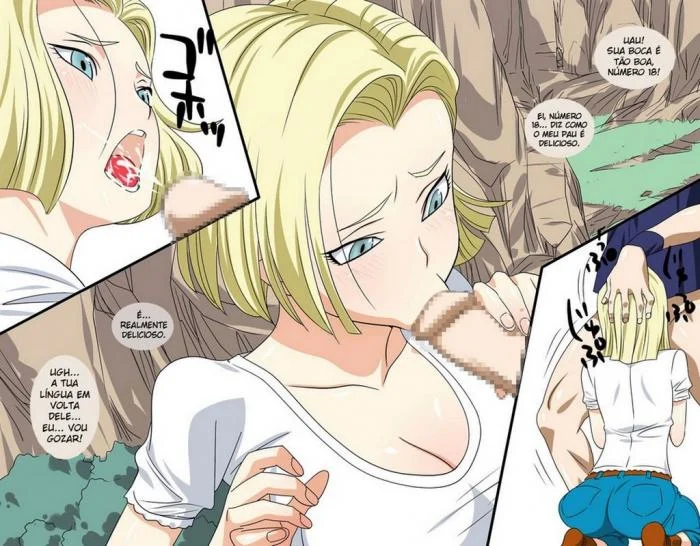 Android 18 Arregaçada: Gozadas Explícitas com a Mais Safada dos Androides