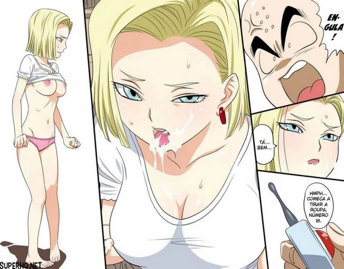 Android 18 Arregaçada: Gozadas Explícitas com a Mais Safada dos Androides