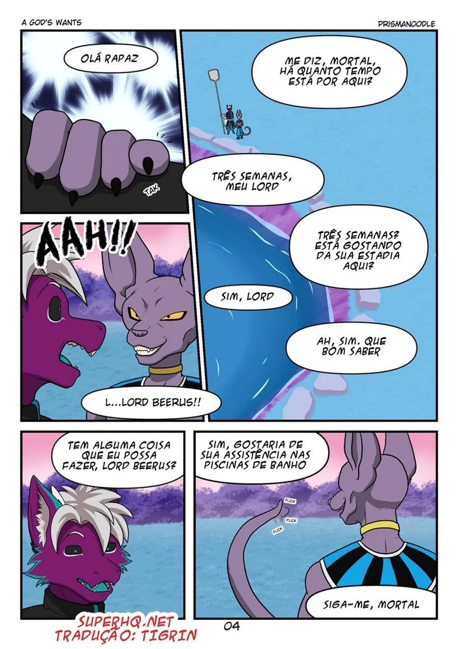 Deboche Explícito: A Deusa do Sexo Quente em Ação nos Quadrinhos de Dragon Ball Super