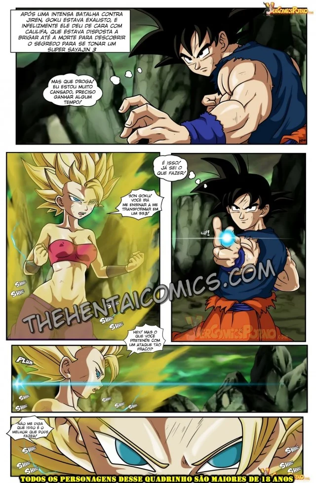 Goku Fodendo as Mais Gostosas do Universo no Melhor Hentai de Dragon Ball