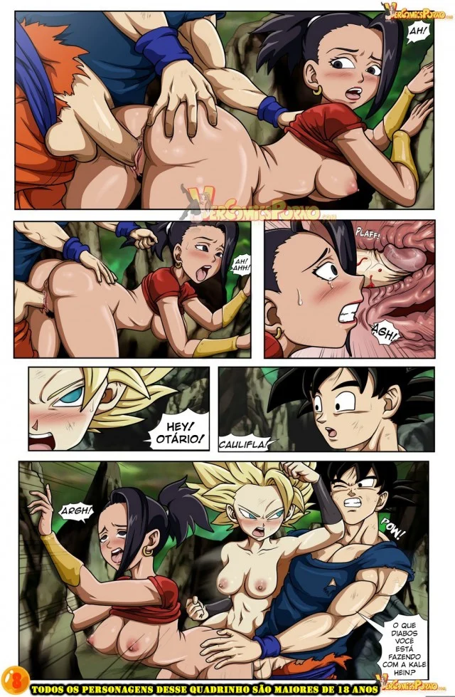 Goku Fodendo as Mais Gostosas do Universo no Melhor Hentai de Dragon Ball
