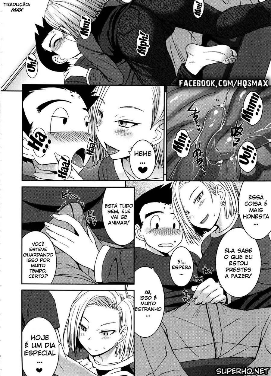 Dragon Ball - Fodendo a Esposa Gostosa do Vizinho em HQ Pornô