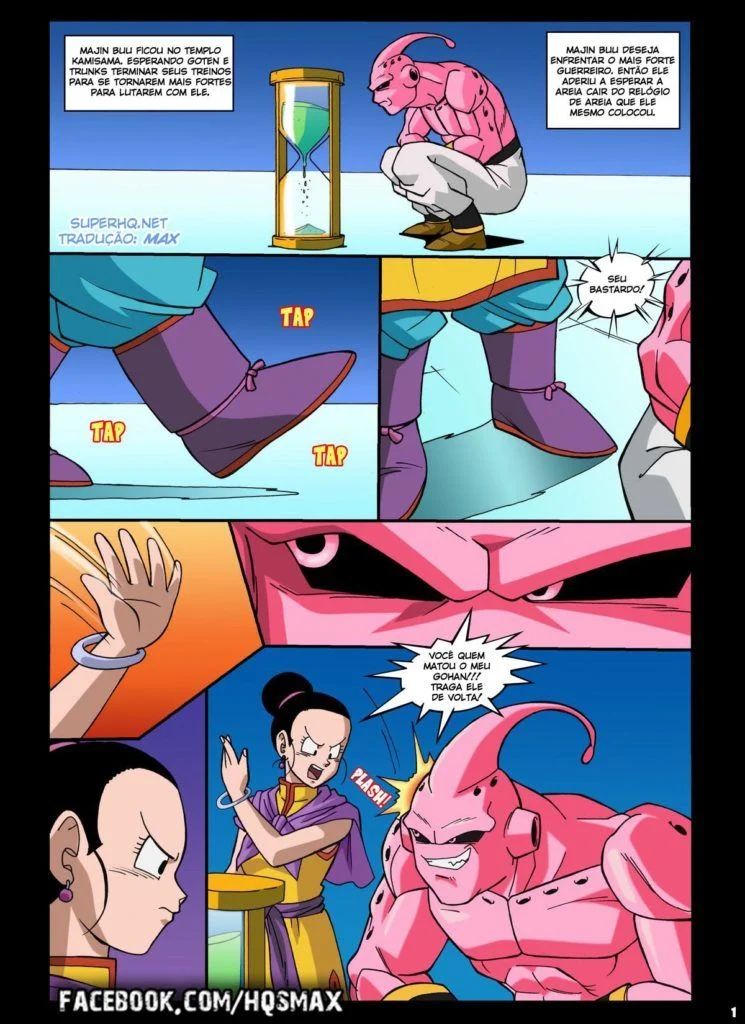 Majin Buu Violenta a Esposa do Goku em Cena Explícita de Foder Brutal