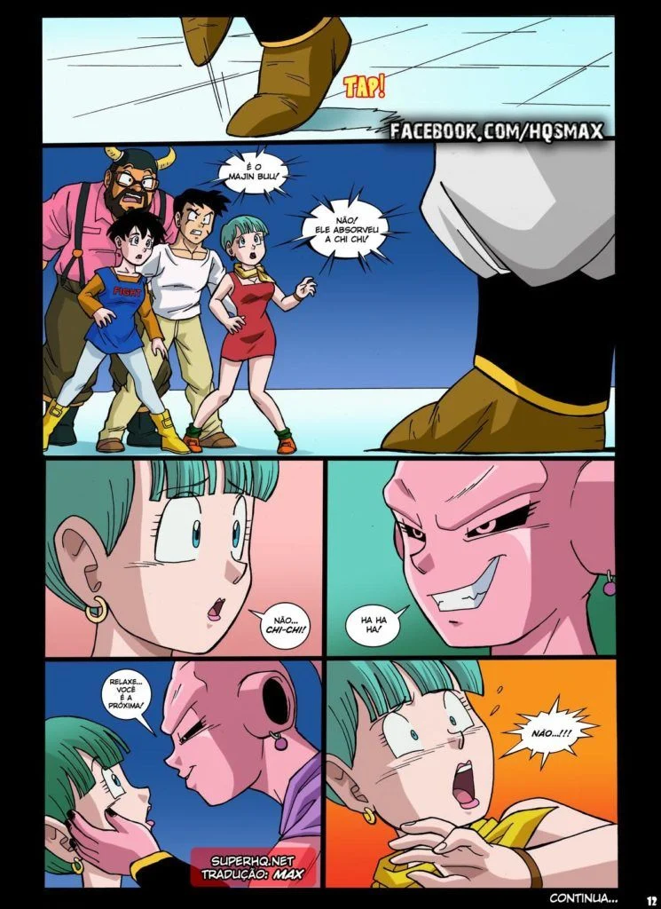 Majin Buu Violenta a Esposa do Goku em Cena Explícita de Foder Brutal