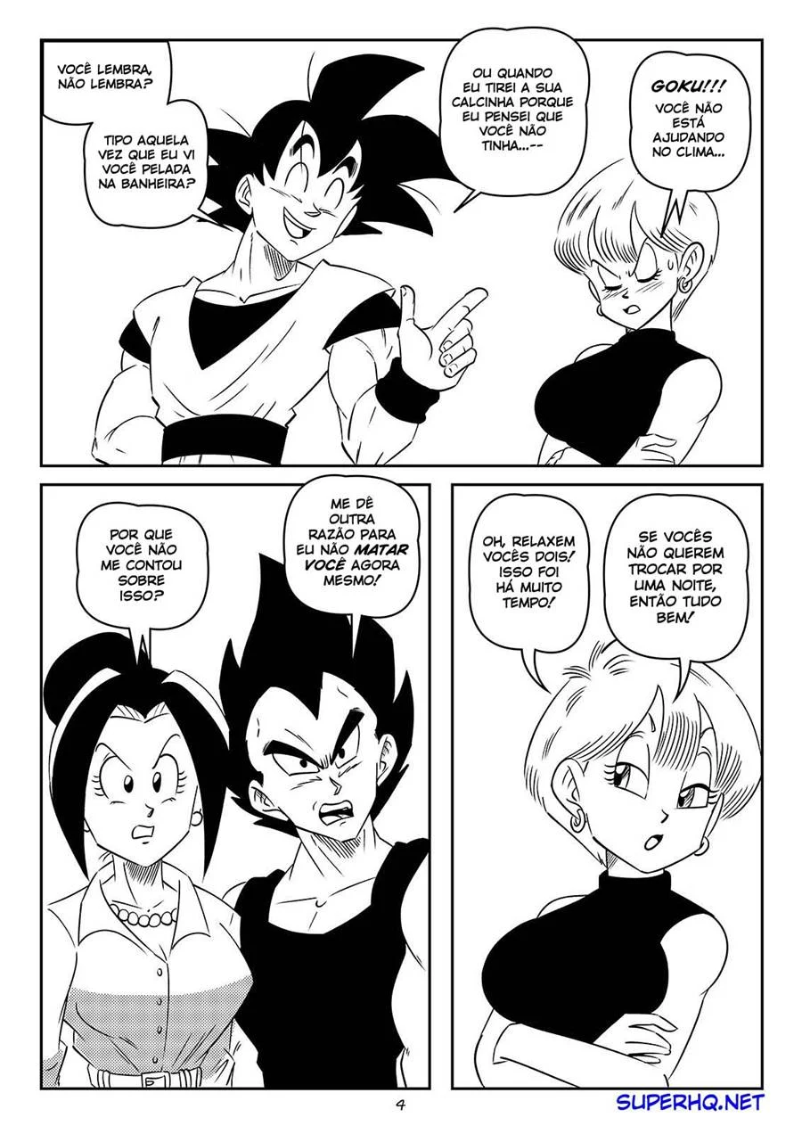Dragon Ball - Parada Explícita dos Guerreiros Z, Pegando Pesado nos Quadrinhos
