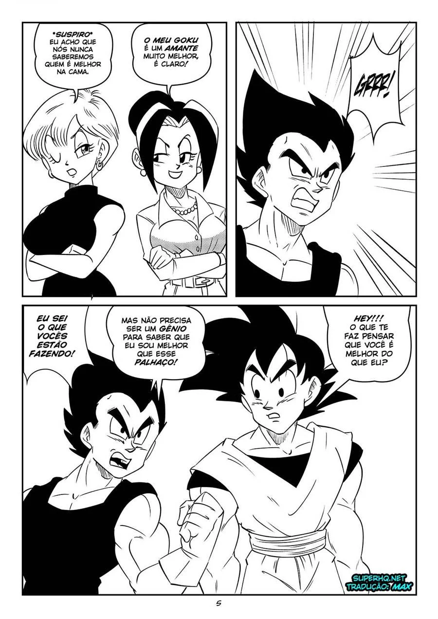 Dragon Ball - Parada Explícita dos Guerreiros Z, Pegando Pesado nos Quadrinhos
