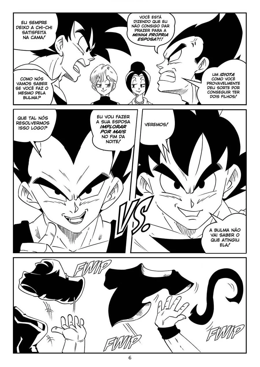 Dragon Ball - Parada Explícita dos Guerreiros Z, Pegando Pesado nos Quadrinhos