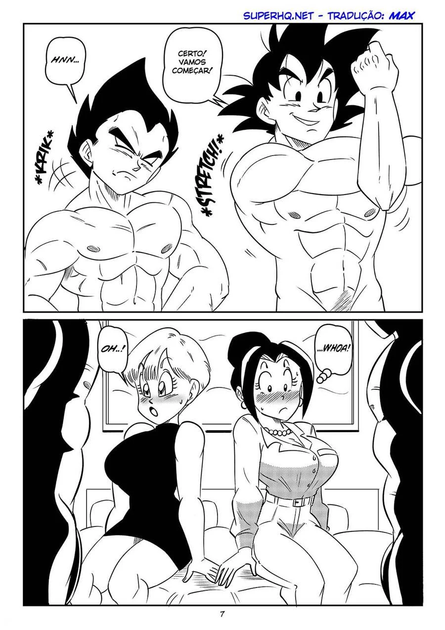 Dragon Ball - Parada Explícita dos Guerreiros Z, Pegando Pesado nos Quadrinhos