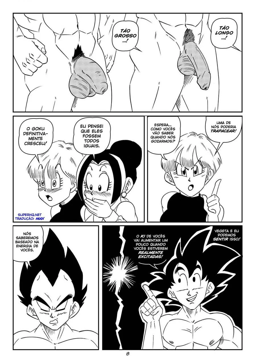 Dragon Ball - Parada Explícita dos Guerreiros Z, Pegando Pesado nos Quadrinhos
