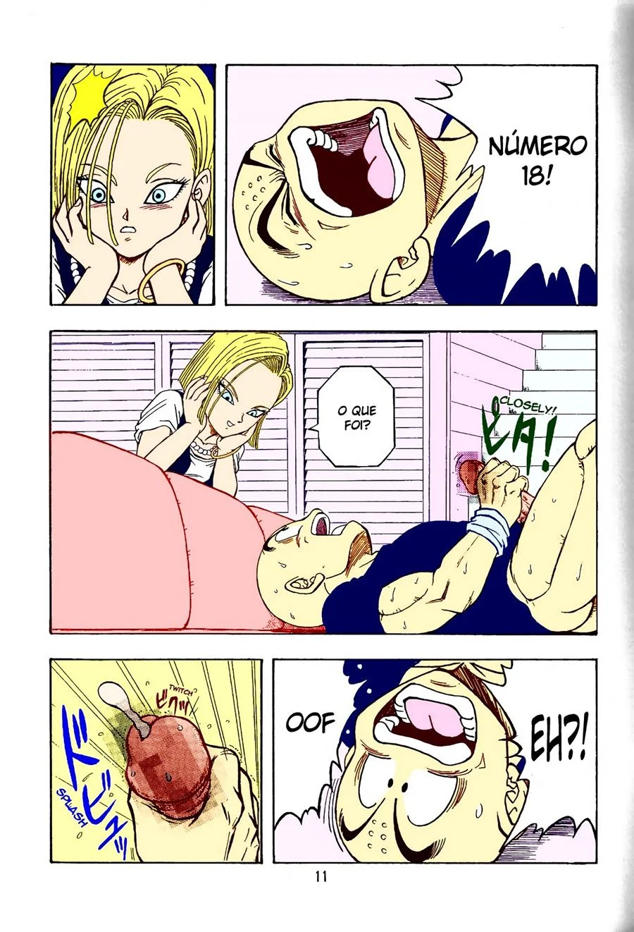 Dragon Ball Proibido: Maki San em Ato Sexual Explícito nos Quadrinhos Eróticos