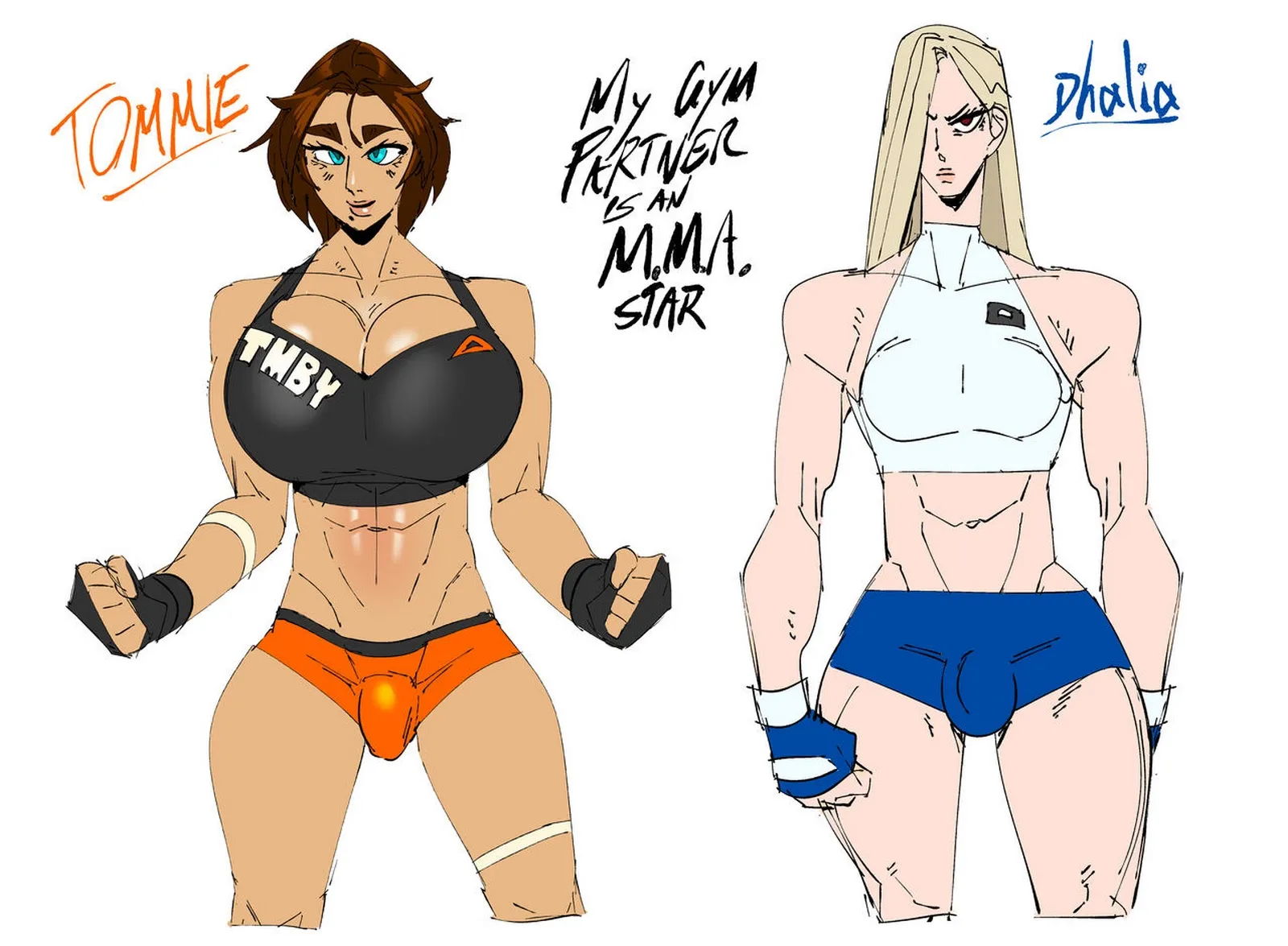Quadrinhos Eróticos: Treinando com Estrela do MMA no Vestiário