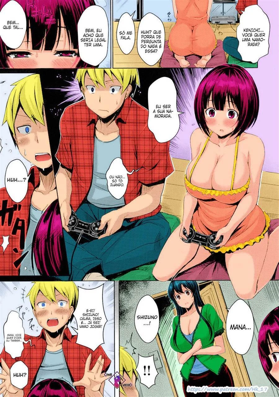 Sexo Intenso no Vídeo Game: Quadrinhos Eróticos Explícitos de Hentai