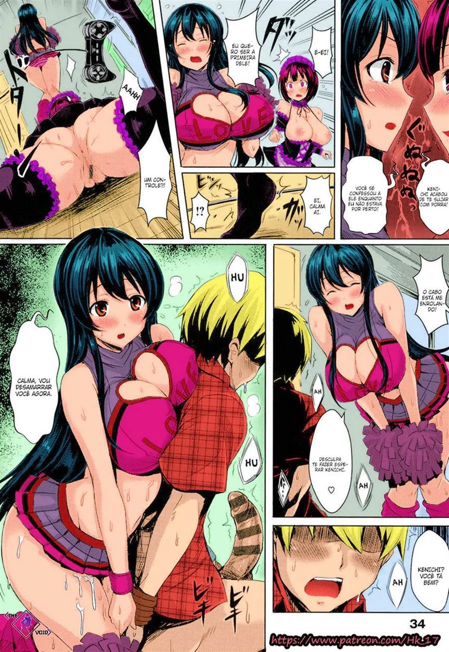 Sexo Intenso no Vídeo Game: Quadrinhos Eróticos Explícitos de Hentai