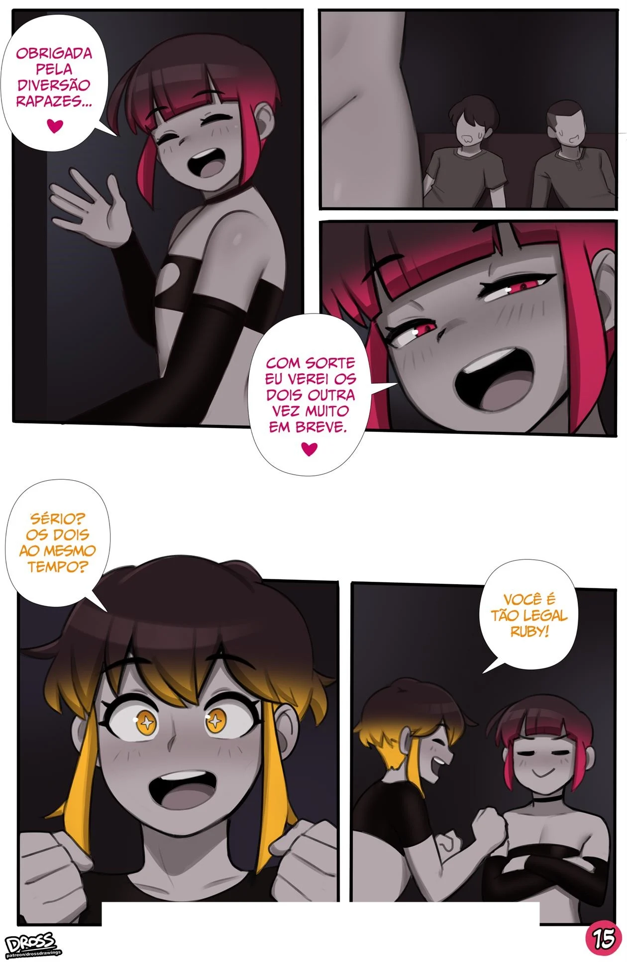 Sexo Anal Explícito com Ruby: Dupla Penetração em HQ Pornô