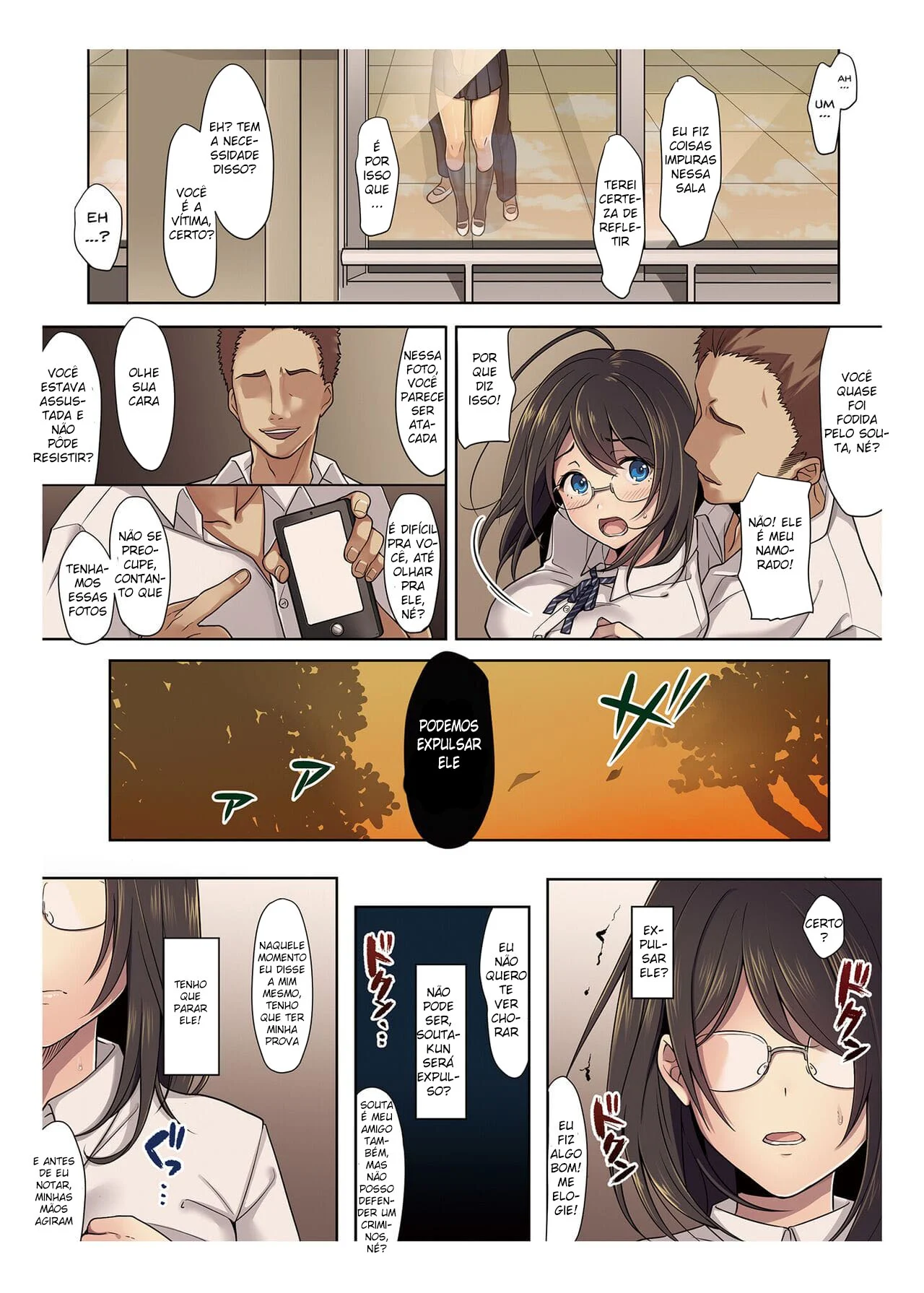 É Culpa Dela Estar Tomando Rola Sem Parar! Hentai Explícito em HQ