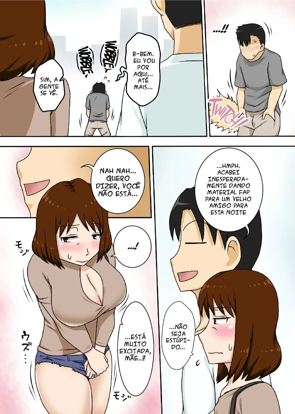 Trabalhando Vícios Incestuosos Com Minha Mãe - Hentai Explícito