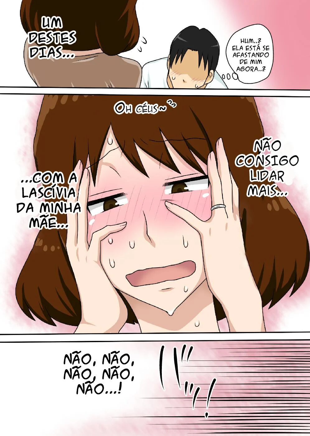 Trabalhando Vícios Incestuosos Com Minha Mãe - Hentai Explícito