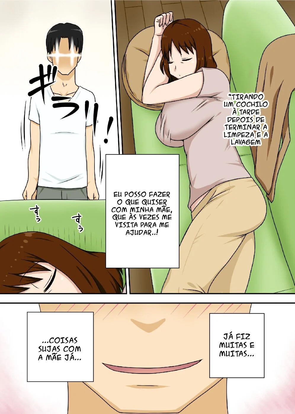 Trabalhando Vícios Incestuosos Com Minha Mãe - Hentai Explícito