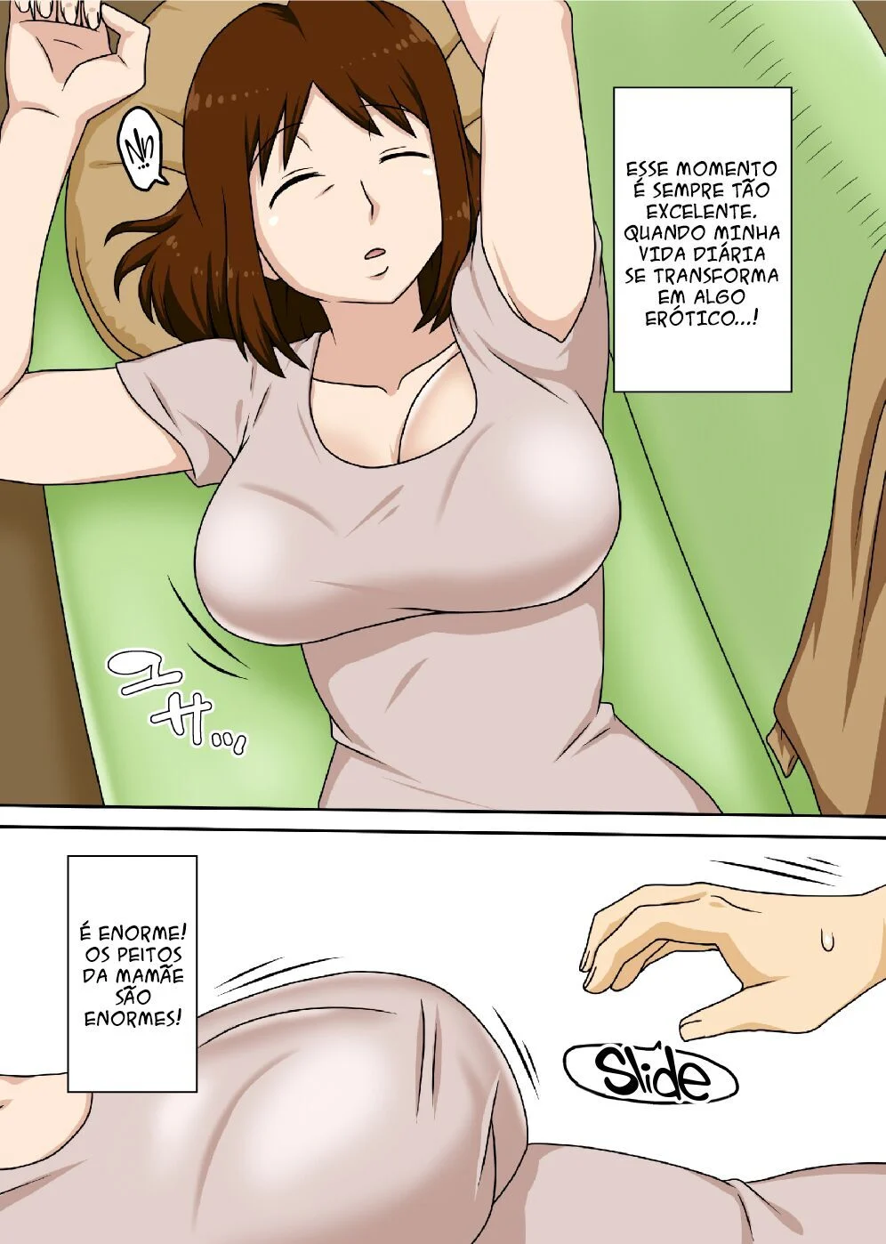 Trabalhando Vícios Incestuosos Com Minha Mãe - Hentai Explícito