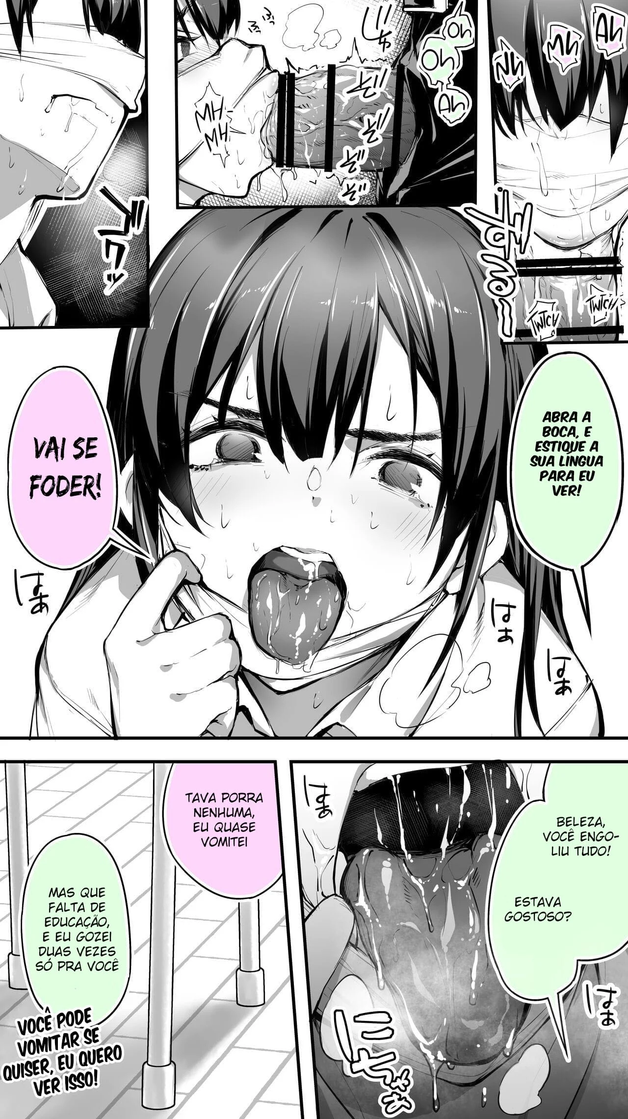 Segure Minha Onda Hoshikawa, Meu Tesão Incontrolável - HQ Pornô Picante